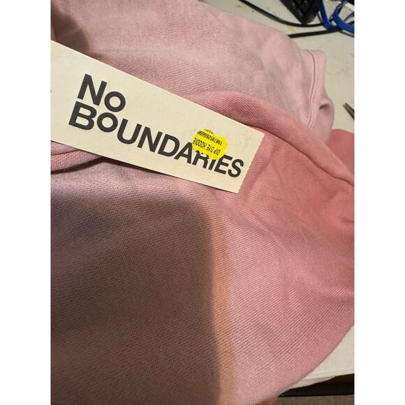 No Boundaries Hoodie Size 3XL Mens Pink Oversized Dip Dye Pullover Warm NWT - Picture 8 of 10